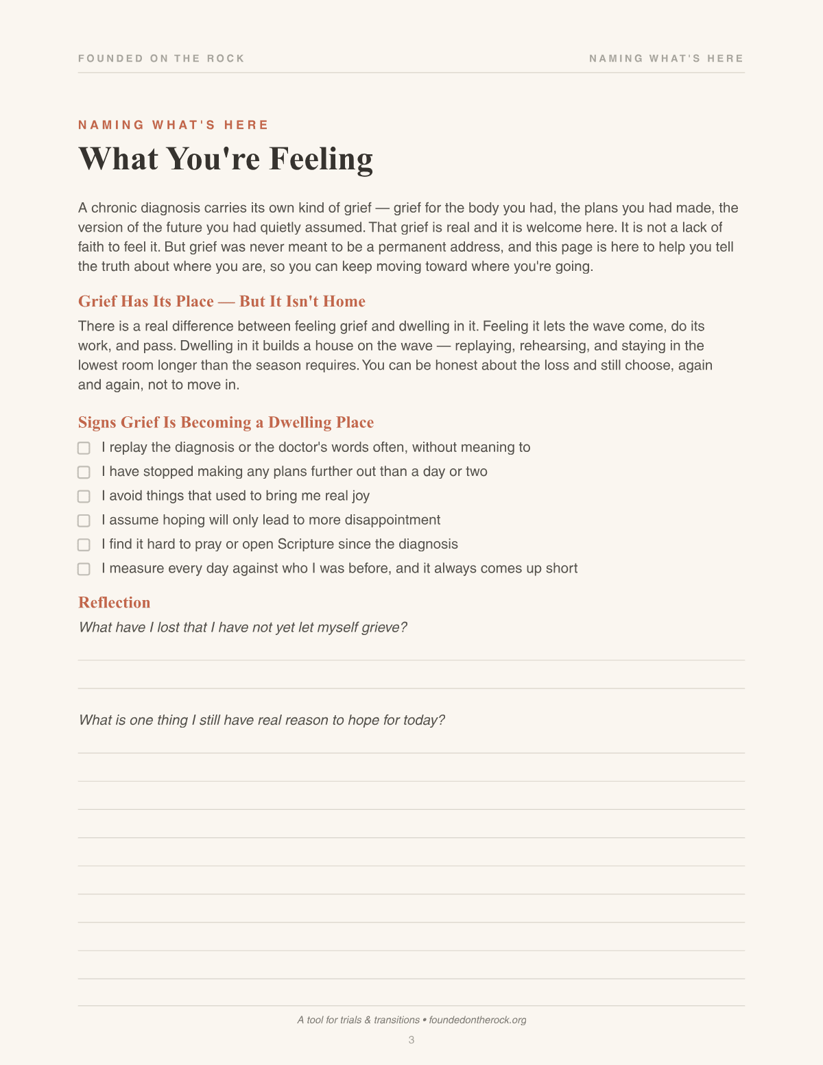 Chronic Diagnosis — page 3 of the free preview