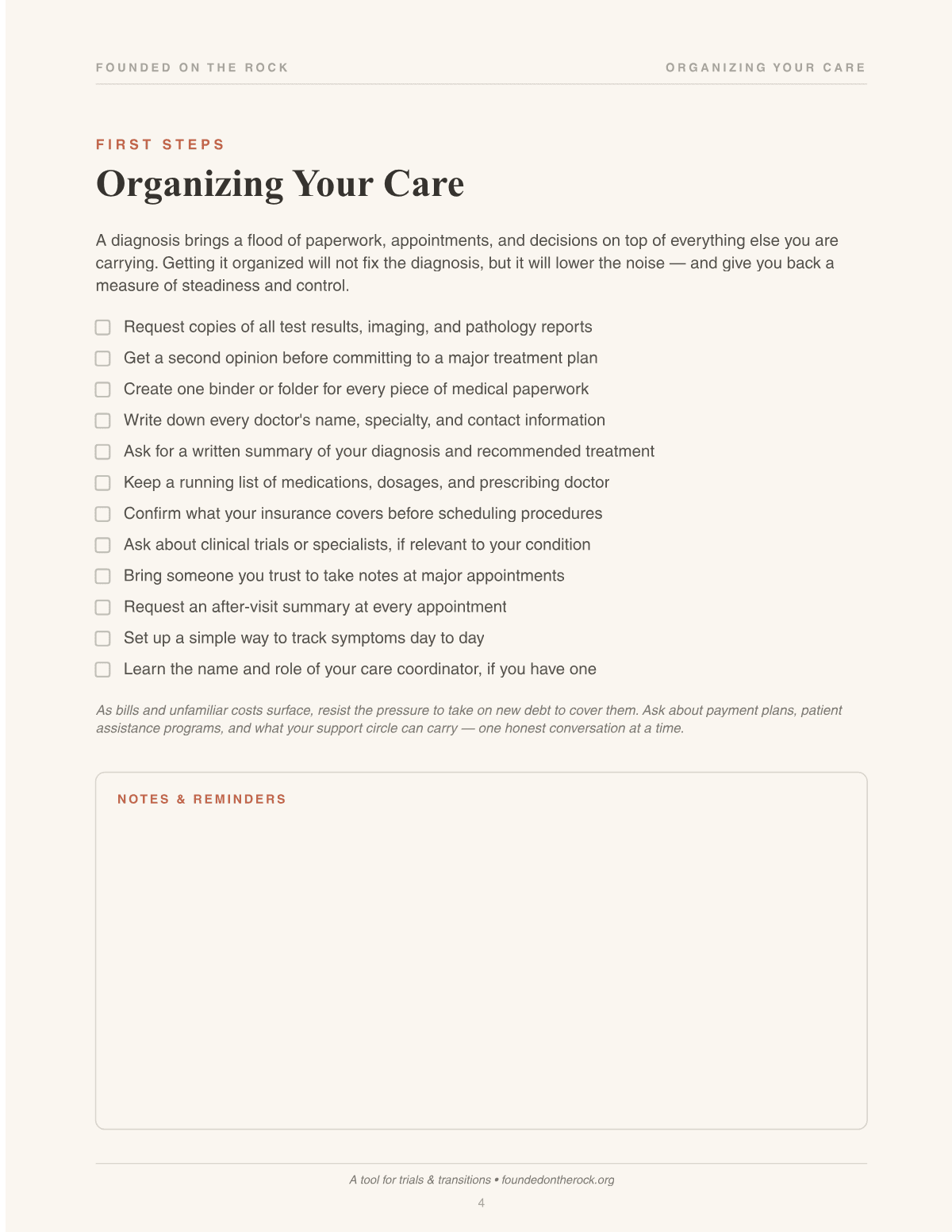 Chronic Diagnosis — page 4 of the free preview
