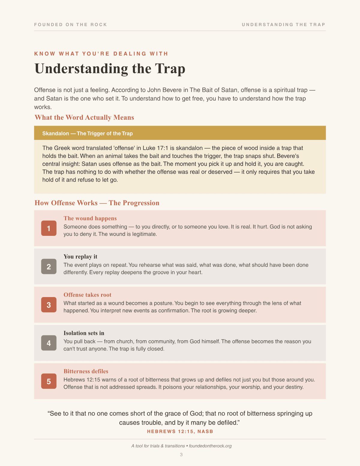 Healing from Offense — page 3 of the free preview