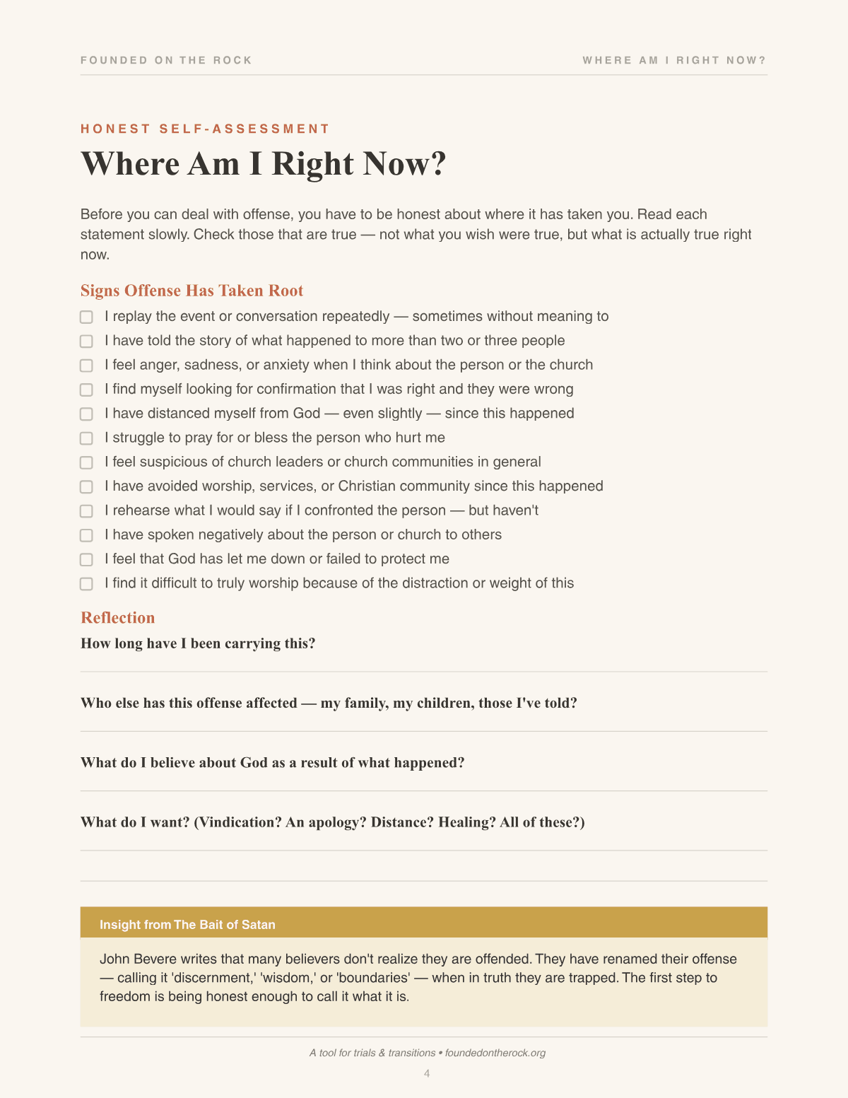 Healing from Offense — page 4 of the free preview