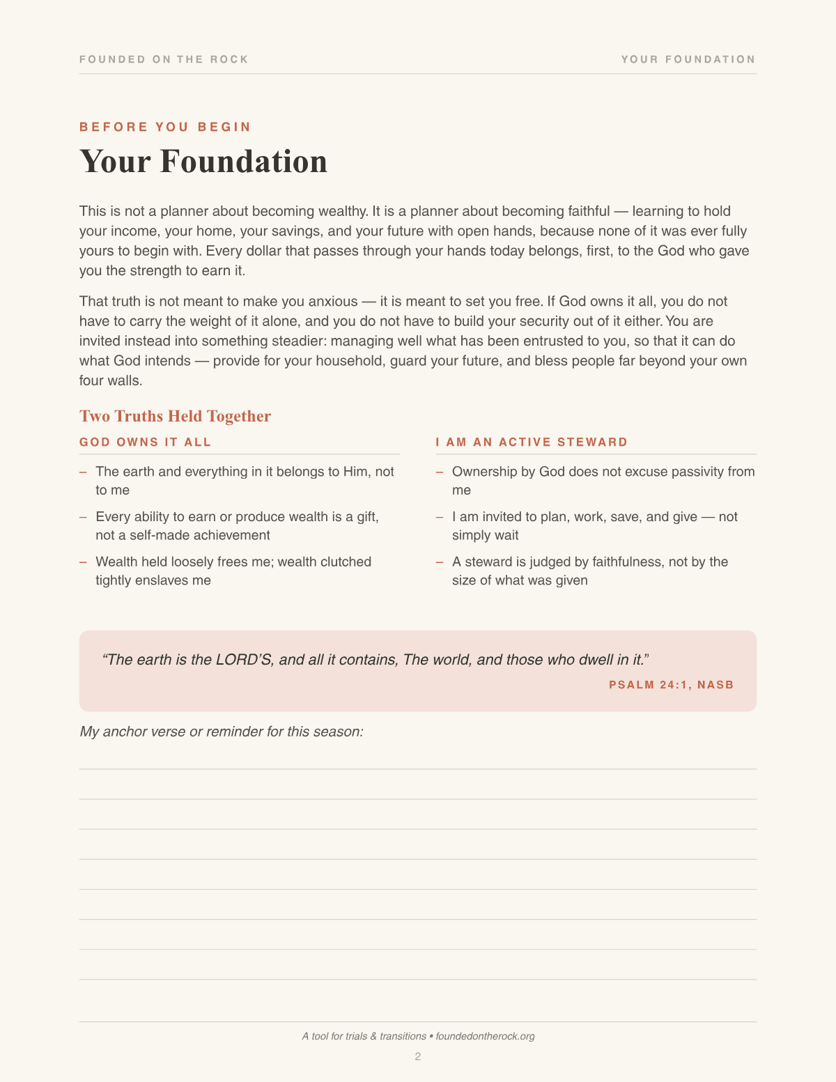 Financially Stable — page 2 of the free preview