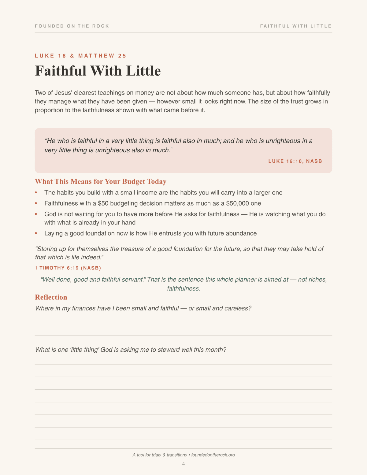 Financially Stable — page 4 of the free preview